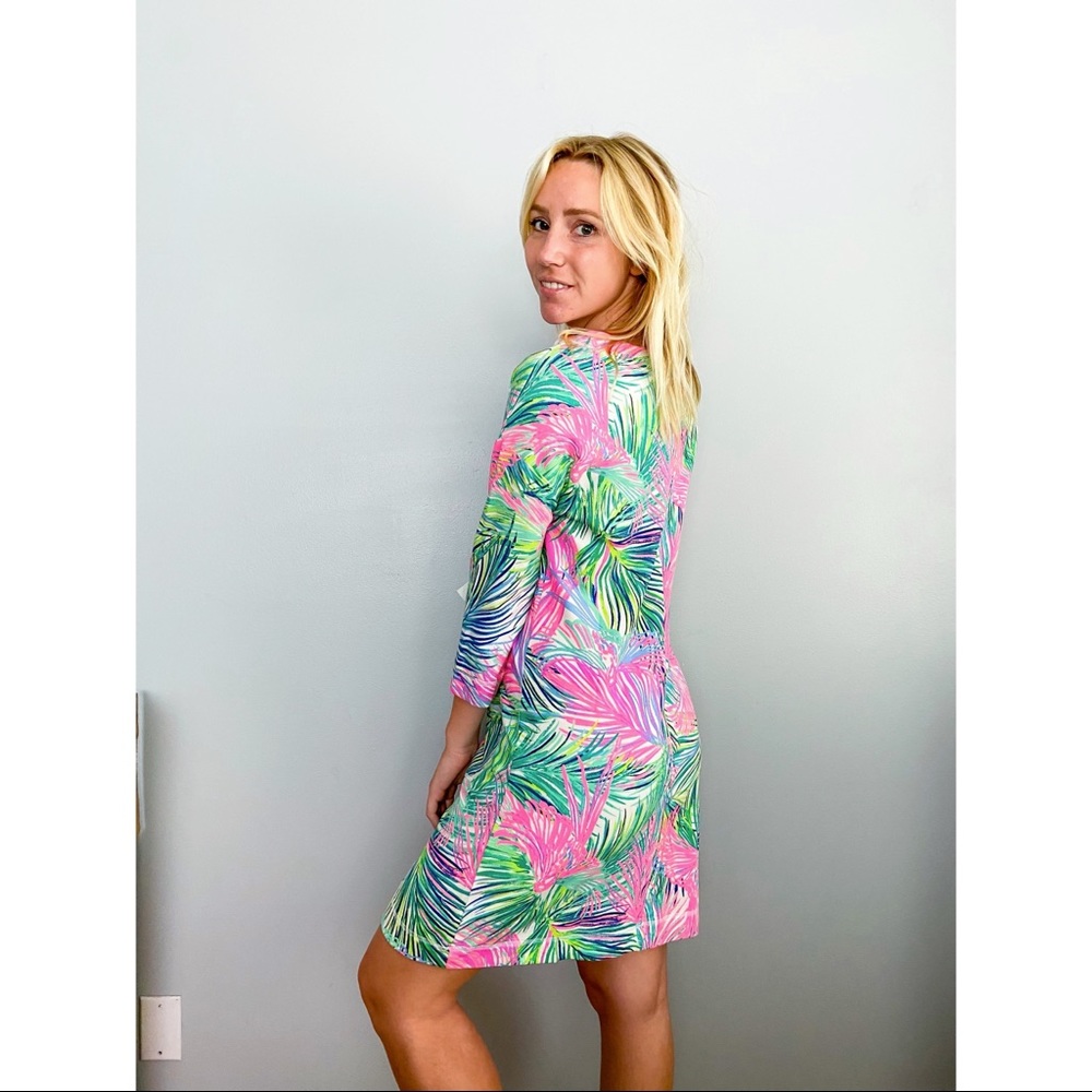Lilly Pulitzer Joyce Dress - Scarlet Macaw Pattern